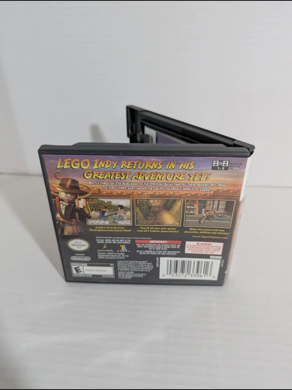 LEGO Indiana Jones 2 Nintendo DS Game - Black